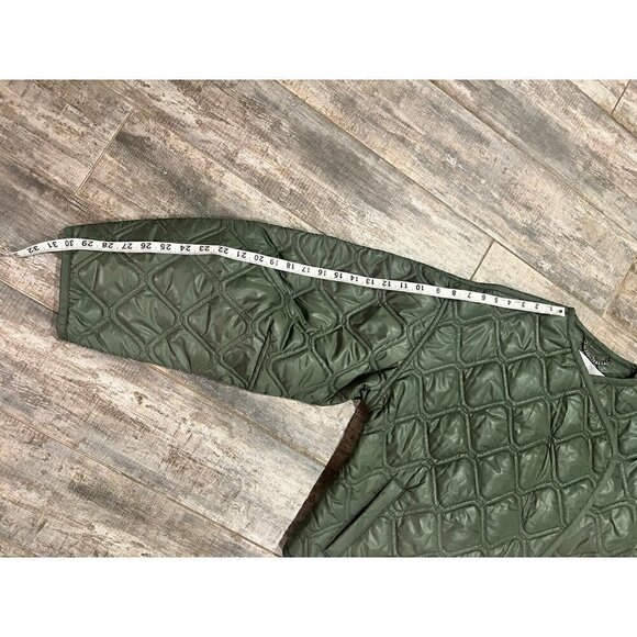 New With Tags $495 A.L.C. Emory Jacket Army Green Medium - Picture 5 of 13